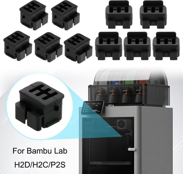 Bambu Lab Düsenwischer Silikonbürste für H2D H2C P2S FDM-Drucker - Bild 1