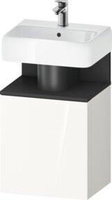 Duravit Waschtischunterschrank Qatego in Grau Matt, B/T/H: 44 x 35 x 64,5 cm - Bild 1
