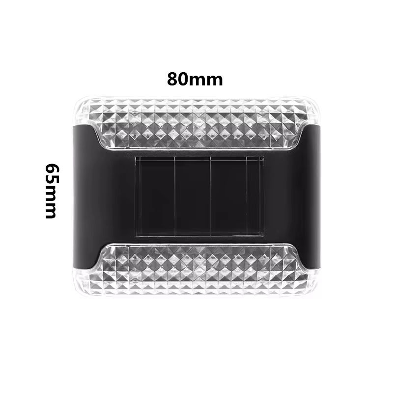 Wasserdichte Solar-LED-Wandleuchte in Schwarz mit warmweißem Licht und intelligenter Lichtsteuerung für Garten, Balkon und Zaun - Bild 6
