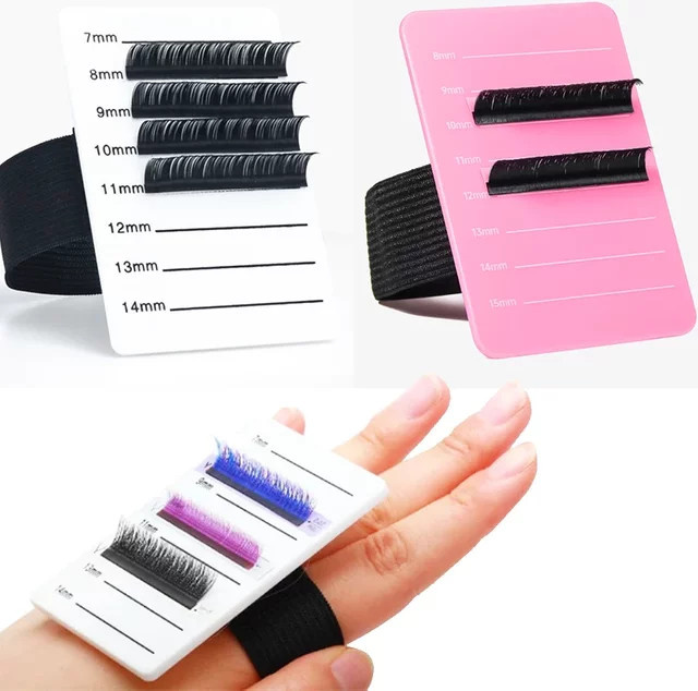 Wimpernverlängerung Organizer Palette, Pink, Glänzend - Bild 1