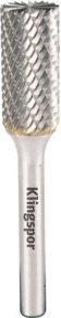 Klingspor HF 100 B Hartmetallfräser mit Kreuzverzahnung in Silber, B/T/H: 16 x 25 x 6 mm - Bild 1