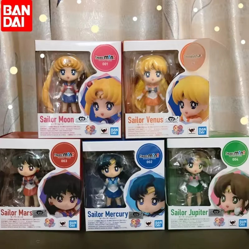 Bandai Sailor Moon Figuarts Mini, Sailor Mars Sailor Venus, Action Figur - Bild 3