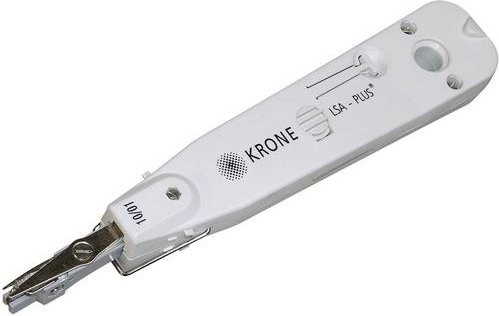 Digitus A-LSA-K LSA Auflegewerkzeug in Weiß passend für CAT 3, CAT 4, CAT 5, CAT 5e, CAT 6, CAT 6a und CAT 7 - Bild 1