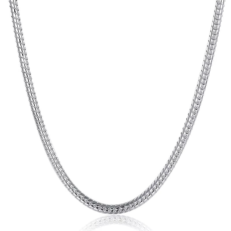 DOTEFFIL Schlangenkette 925 Silber, Unisex - Bild 4