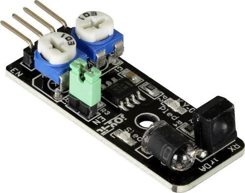 Joy-it SEN-KY032IR IR-Sender in Schwarz passend für Arduino, BBC micro:bit und Raspberry Pi - Bild 1