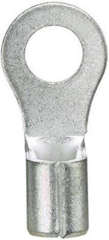 Panduit P18-8R-M Ringkabelschuh Unisoliert in Silber, Querschnitt max. 1mm², Loch-Ø 4mm - Bild 1