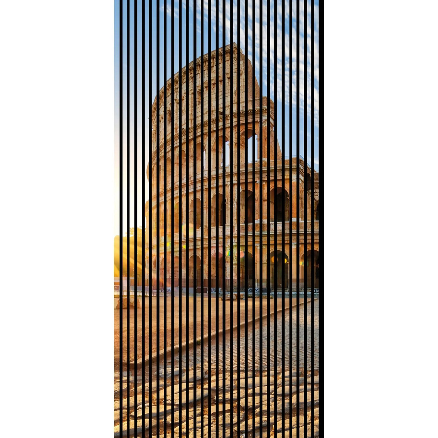 FN Acustico Akustikplatte Colosseum aus PET und MDF in Bunt, B/H: 113,3 x 240 cm, Tiefe: 1,9 cm - Bild 2
