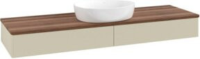 V&B Waschtischunterschrank Antao ohne Frontstruktur, Farbe Weiß, B/T: 160 x 50 cm - Bild 1