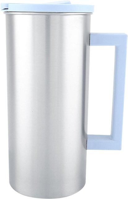 DIYelecs Mehrzweck Edelstahl Wasserbecher Tasse für Milch Saft oder Kaffee, 1800 ml, Rosa und Weiß - Bild 1