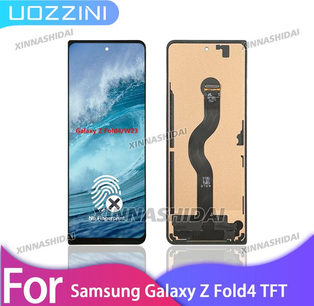 Samsung Galaxy Z Fold 4 LCD-Display Touchpanel Digitizer Einheit in Schwarz ohne Fingerabdrucksensor für F936 und F936B - Bild 1