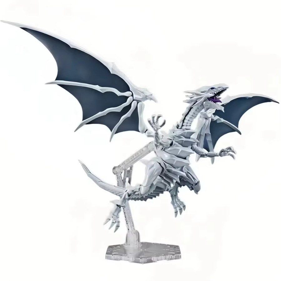 Bandai Yu-Gi-Oh Arrogant Dragon Blue-Eyes White Dragon, Montagemodellfigur - Bild 1