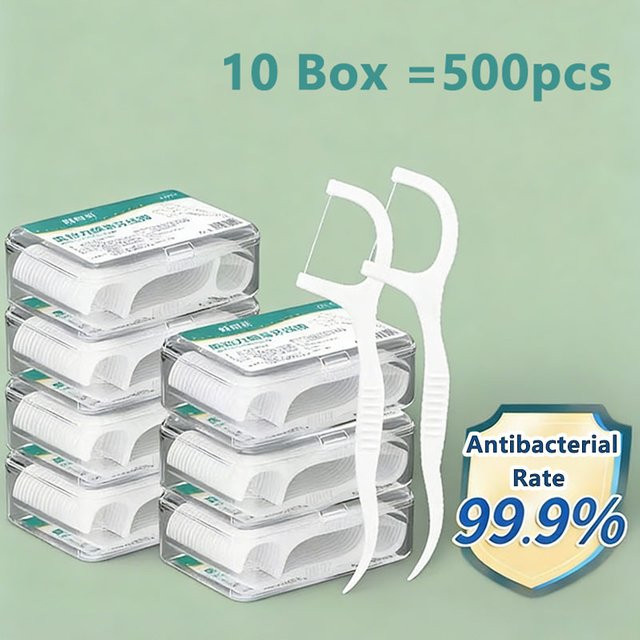 eelhoe Zahnseide-Sticks, Unisex - Bild 1