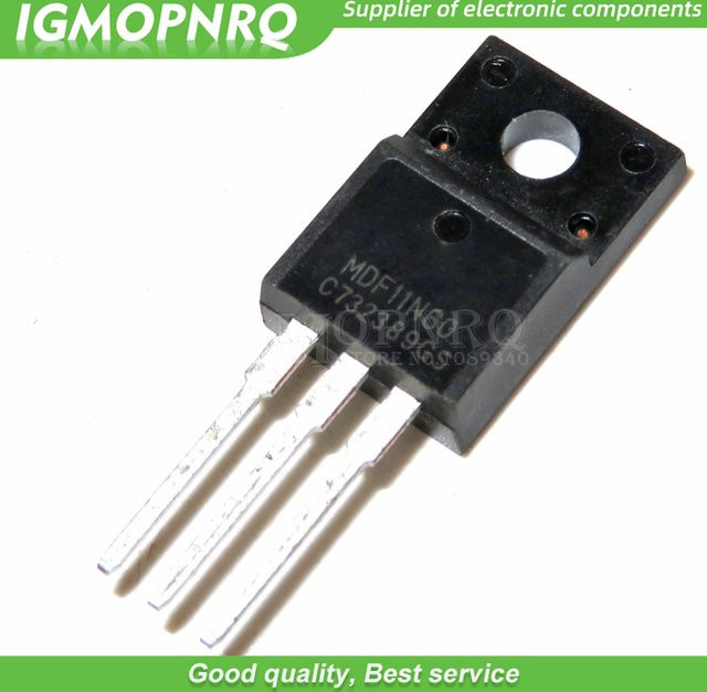 20 Stück MDF11N60 TO-220F Leistungstransistoren 600V 11A in Schwarz - Bild 1