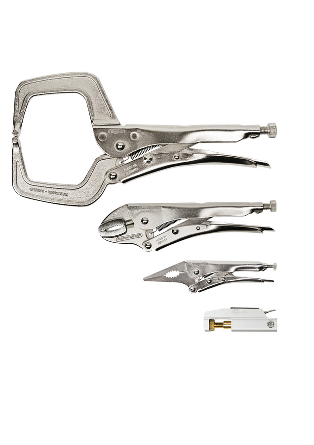 Elora Gripzangensatz ELORA-500-S4, 4-teilig, Silber - Bild 1