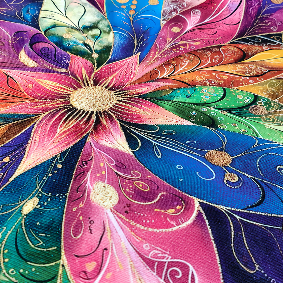 VIKAMA Floral Runner Teppich Multicolor Bodenmatte für Flur, Küche und Waschraum - Bild 5