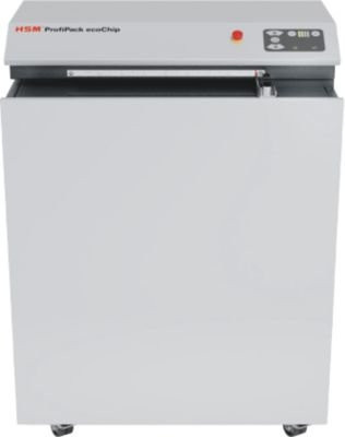 HSM Verpackungspolstermaschine ProfiPack ecoChip in Grau und Weiß aus Metall, mobil, 1870 W, 170 mm/s - Bild 1
