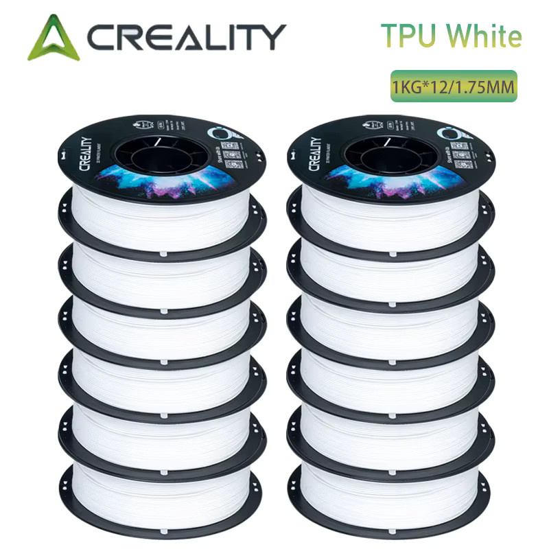 Creality TPU-Filament 1,75 mm 95A flexibles Gummi-Filament für FDM-3D-Drucker, 12er-Pack, 12 x 1 kg - Bild 6
