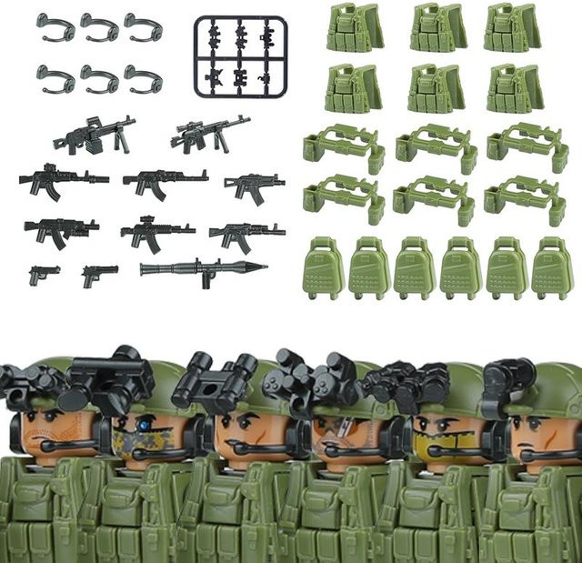 Yiran toy Moderne Stadt SWAT Kommandosoldaten Figuren, Polizei, ab 14 Jahre - Bild 1