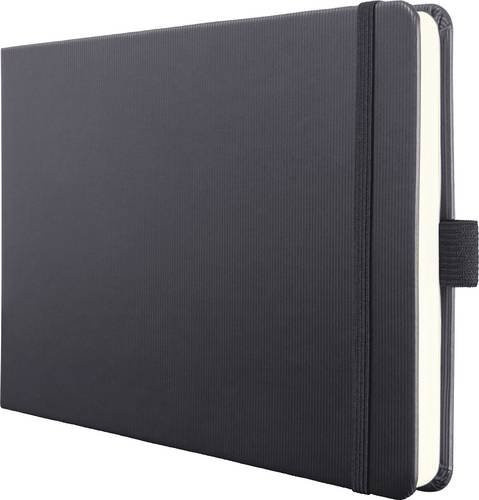 Sigel CO201 Notizbuch blanko Hardcover Schwarz DIN A5 mit 66 Blättern - Bild 1