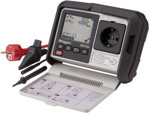 Megger 1003-066 Gerätetester nach VDE-Norm 0701-0702 in Grau - Bild 1