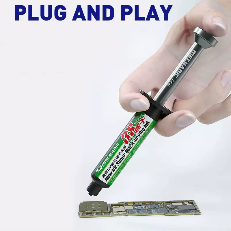 Mechanic P09 BGA Lotpaste Booster Grün UV Solder Maske Tinte für Lötarbeiten - Bild 2