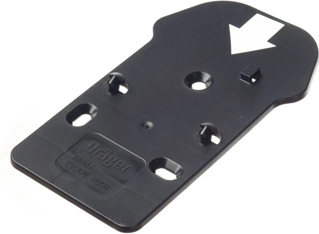 Dräger Wandhalterung Pin für Parat Hard Case in Schwarz - Bild 1