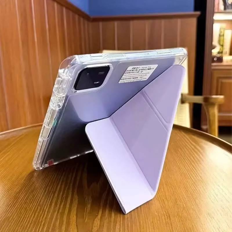 Schutzhülle für Huawei MatePad 11.5 (2023/2024/2025) in Purple mit Stifthalter und stoßfestem Design - Bild 2