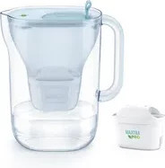 BRITA Wasserfilter Style eco Filterkanne in Blau und Transparent mit Deckel - Bild 1
