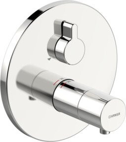 Hansa Fertigmontageset Hansavarox Pro UP-WA-THM mit Thermostat und Safety Stop in Chrom - Bild 1