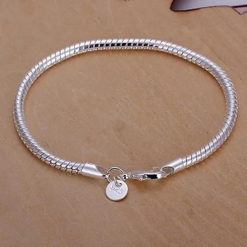 Armband 925 Silber, Blumen, Damen - Bild 1