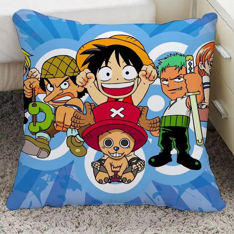 Bandai One Piece Anime Cosplay Kissenbezug quadratisch mehrfarbig mit doppelseitigem Druck - Bild 2