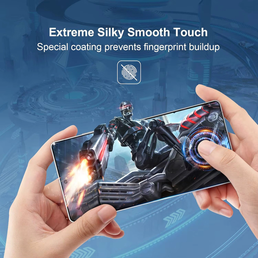3-teiliges Displayschutzfolien-Set aus gehärtetem Glas für Samsung Galaxy S25 Ultra, transparent, HD-Vollabdeckung mit 9H-Härte - Bild 4