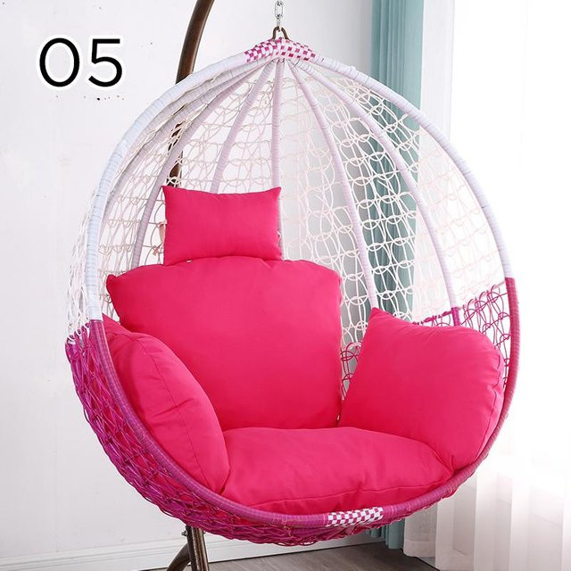 L-Pillow Kissenbezug aus Baumwolle und Polyester in Pink für Outdoor, Garten und Strand - Bild 1