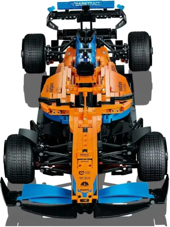 WSUEL Klassischer Formel-Rennwagen, Baukasten, 1431 Teile - Bild 6