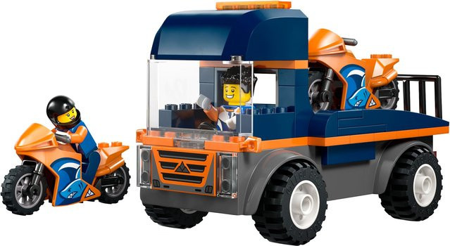 LEGO City Motorradtransporter Konstruktionsspielzeug - Bild 3