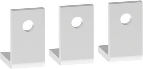 Schneider Electric LA9G3682 Anschlussverlängerung, 10 Stück, Silber - Bild 1