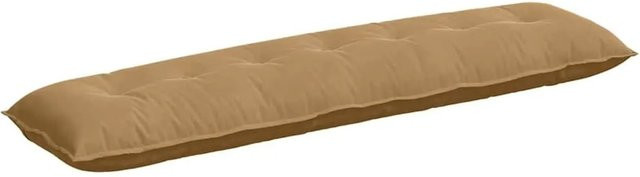 vidaXL Rückenkissen aus Cordstoff in Braun, Breite: 200 cm, Höhe: 50 cm - Bild 1