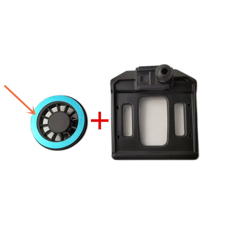 Magnetische Smartphone-Halterung aus ABS-Kunststoff für Renault Kadjar (2015-2019) in Schwarz - Bild 2