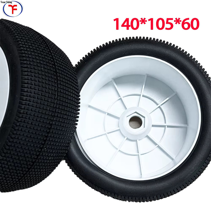 YuFung F802 RC Truggy Räder Reifen, Blau, 17mm Sechskant - Bild 3