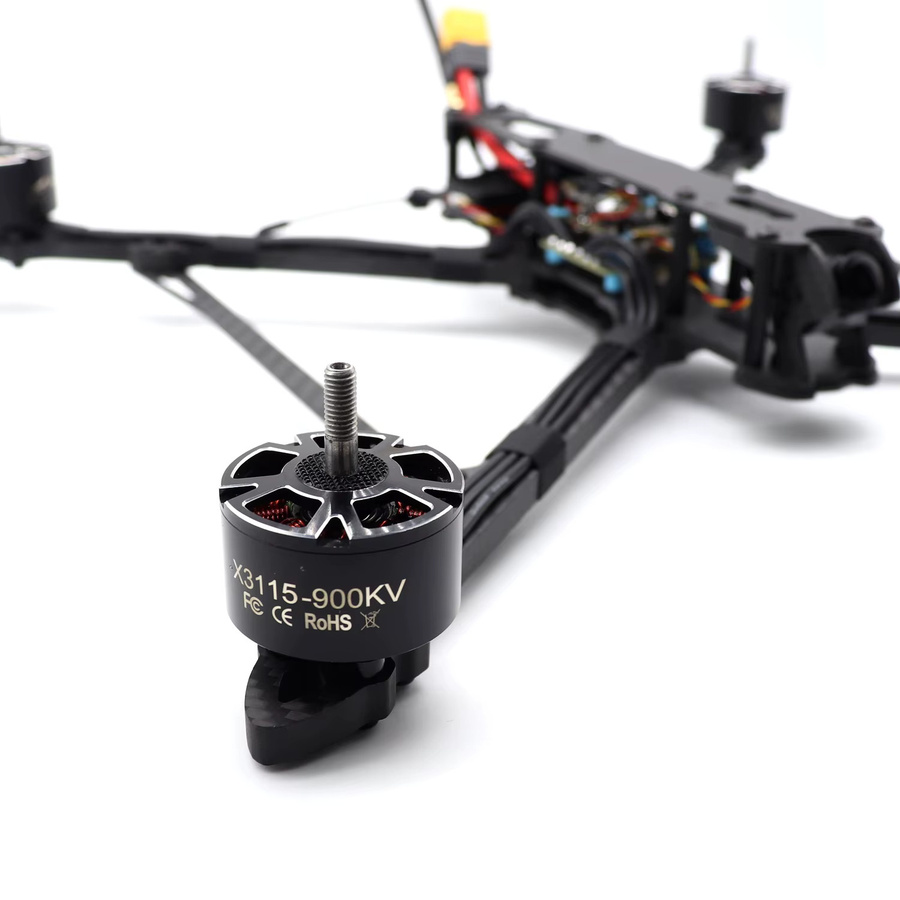 MARK4 V2 10-Zoll FPV-Drohnenkombination PNP Quadrocopter für Endurance-Flug in Schwarz - Bild 3