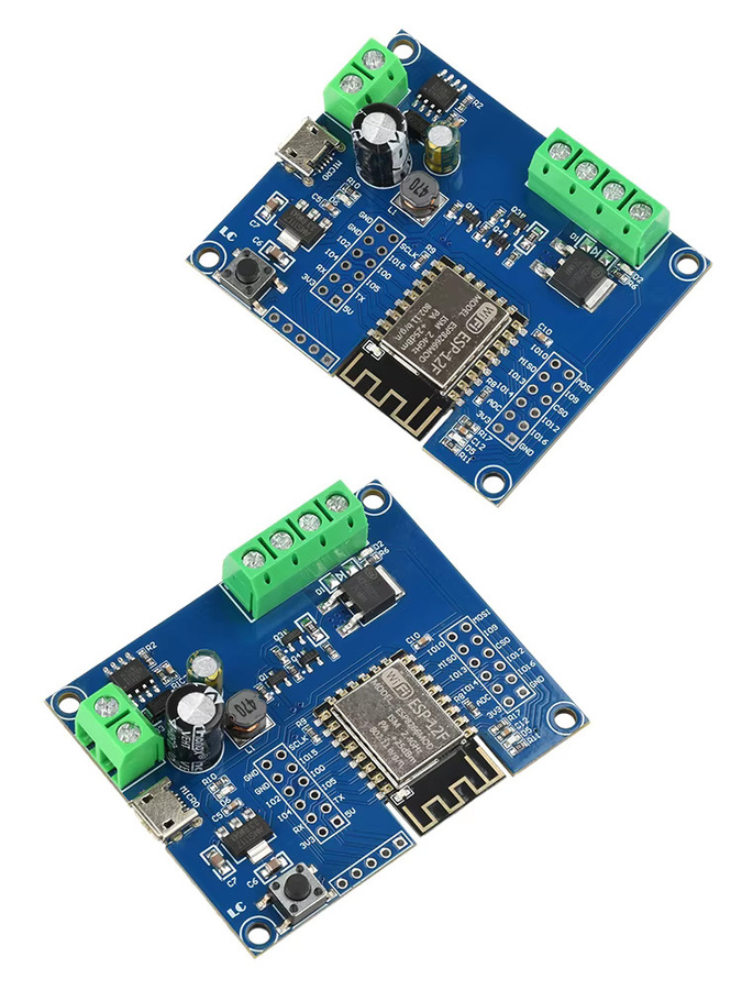 ESP8266 WIFI Einzelrelais MOS Switch Control Modul ESP-12F Entwicklungsboard mit Micro-USB-Schnittstelle in Blau (DC 5-80V) - Bild 5