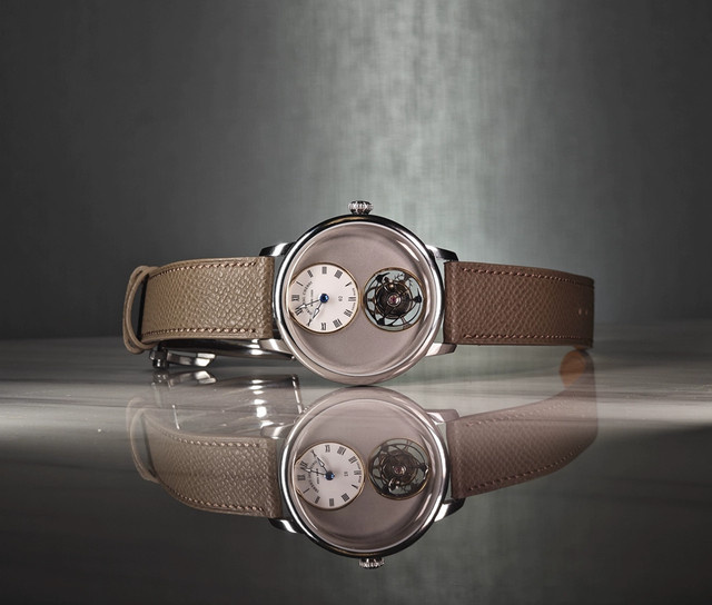 JILIAN Armbanduhr, Automatik, Edelstahl, Leder, Herren - Bild 1
