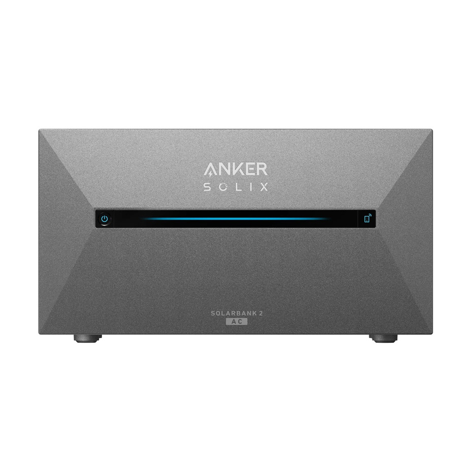 Anker SOLIX Solarbank 2 E1600 AC Speicher, 1600Wh LiFePO4, Grau - Bild 2