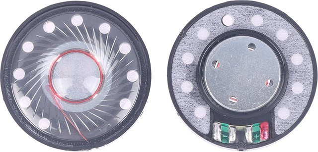 2er-Set HiFi Kopfhörer Lautsprecher Treiber 40mm, 32 Ohm, 112dB, Schwarz, DIY Reparaturteile - Bild 1