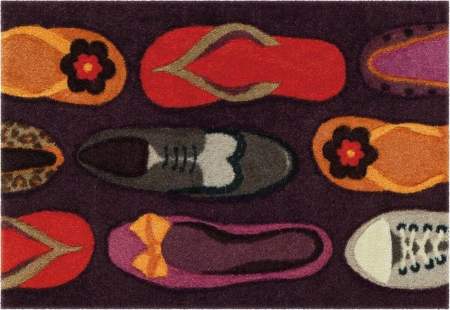 Arte Espina Kurzflorteppich Living Mat 19 mehrfarbig B/L: 64 x 168 cm - Bild 1