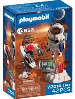 PLAYMOBIL Konstruktionsspielzeug 72014 ESA Astronaut mit Roboter für Weltraum und Mars - Bild 1