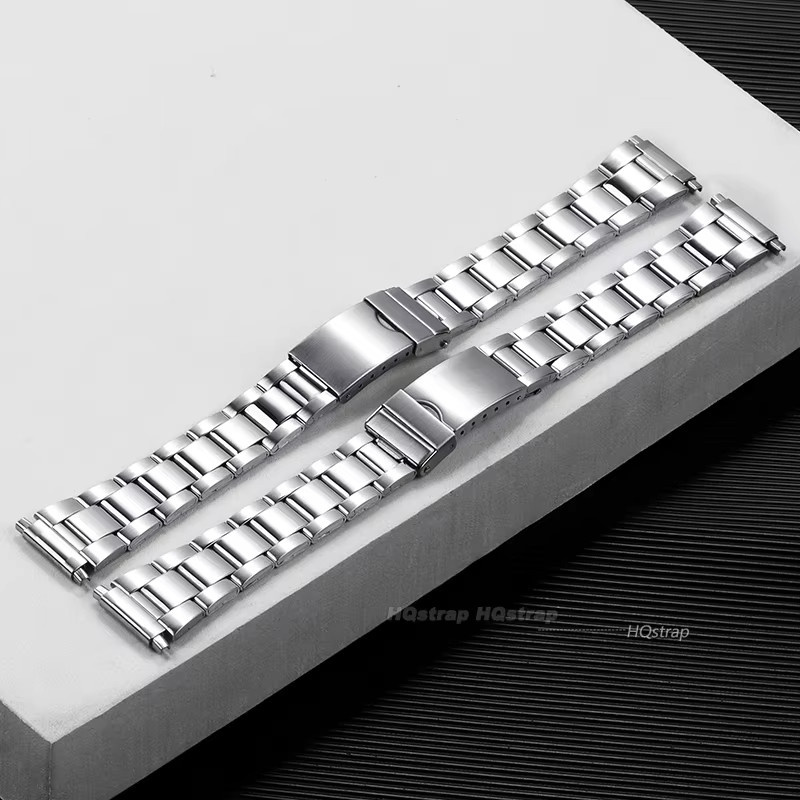HQstrap Uhrenarmband Edelstahl, Silber, Unisex - Bild 4
