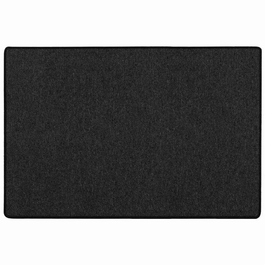 vidaXL Teppichläufer Anthrazit, modern und rechteckig, aus Polypropylen, B/T: 100 x 150 cm - Bild 2