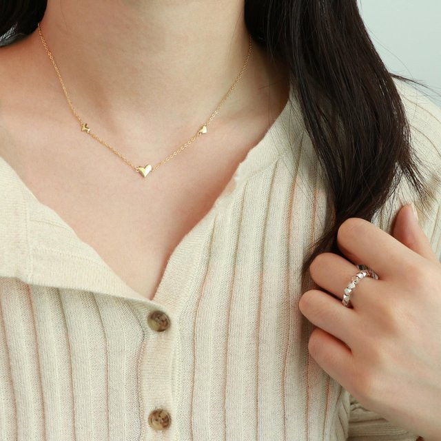 Lucky Star Jewelry Halskette, 925 Silber, Herz, Damen - Bild 1