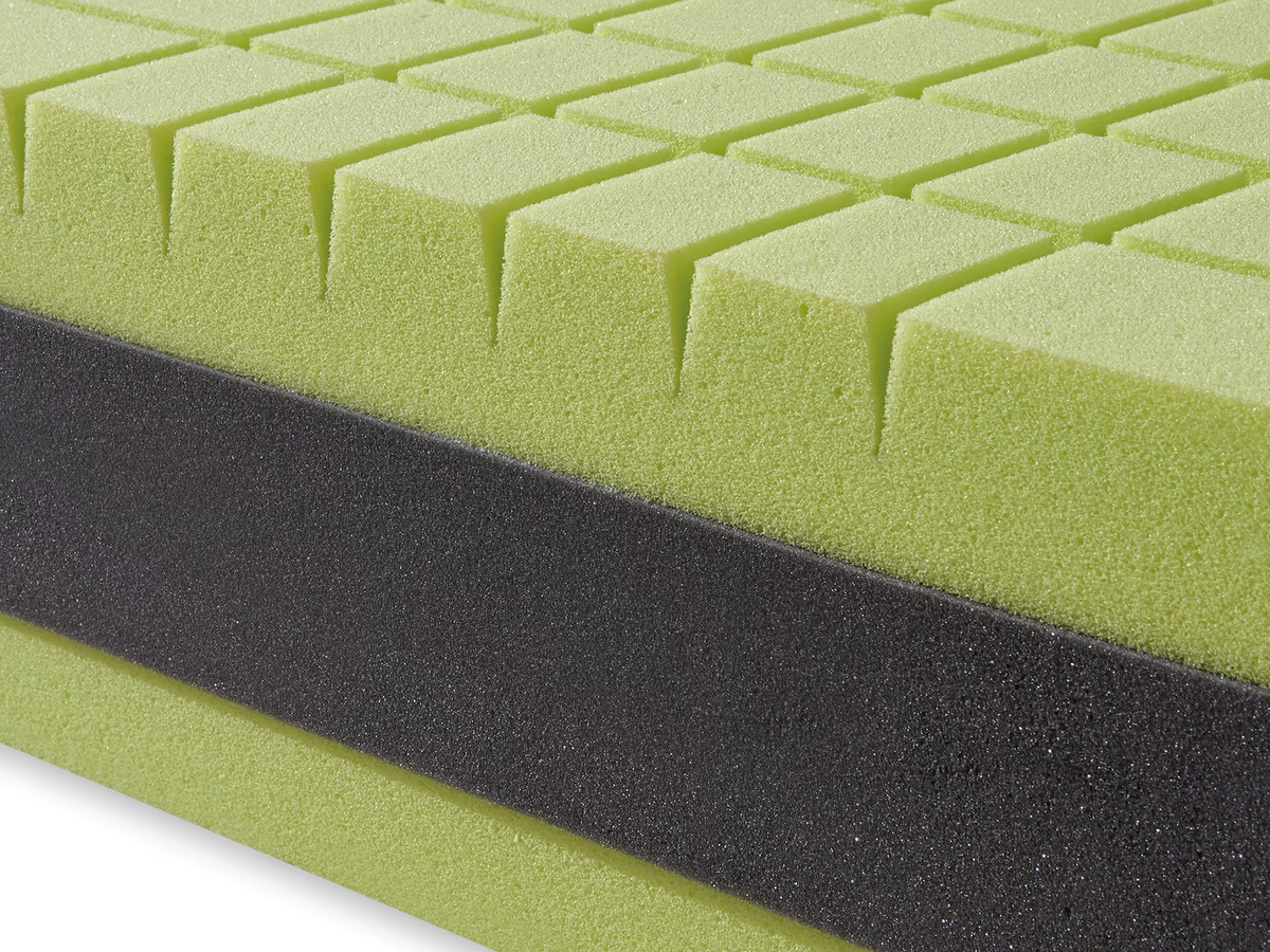 Concord Select Dura Plus Wendematratze in Weiß mit Comfort Foam, H4/H5, B: 140 cm, T: 200 cm, H: 24 cm - Bild 2